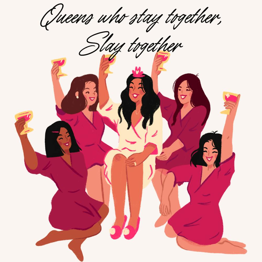 Queens stay together