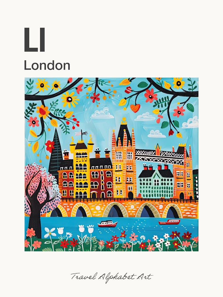 Kids Travel Alphabet  London 4