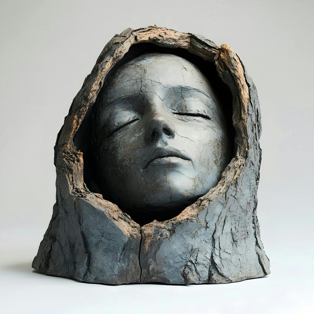 Woman In Wood