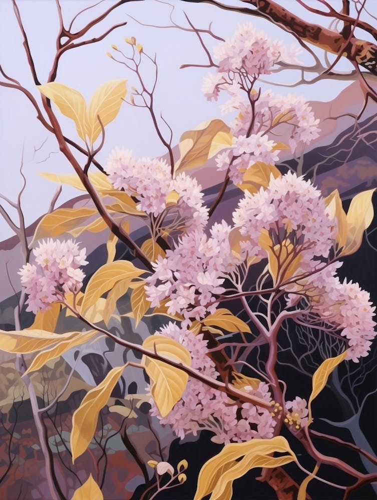 Lilac 1 Flower Painting