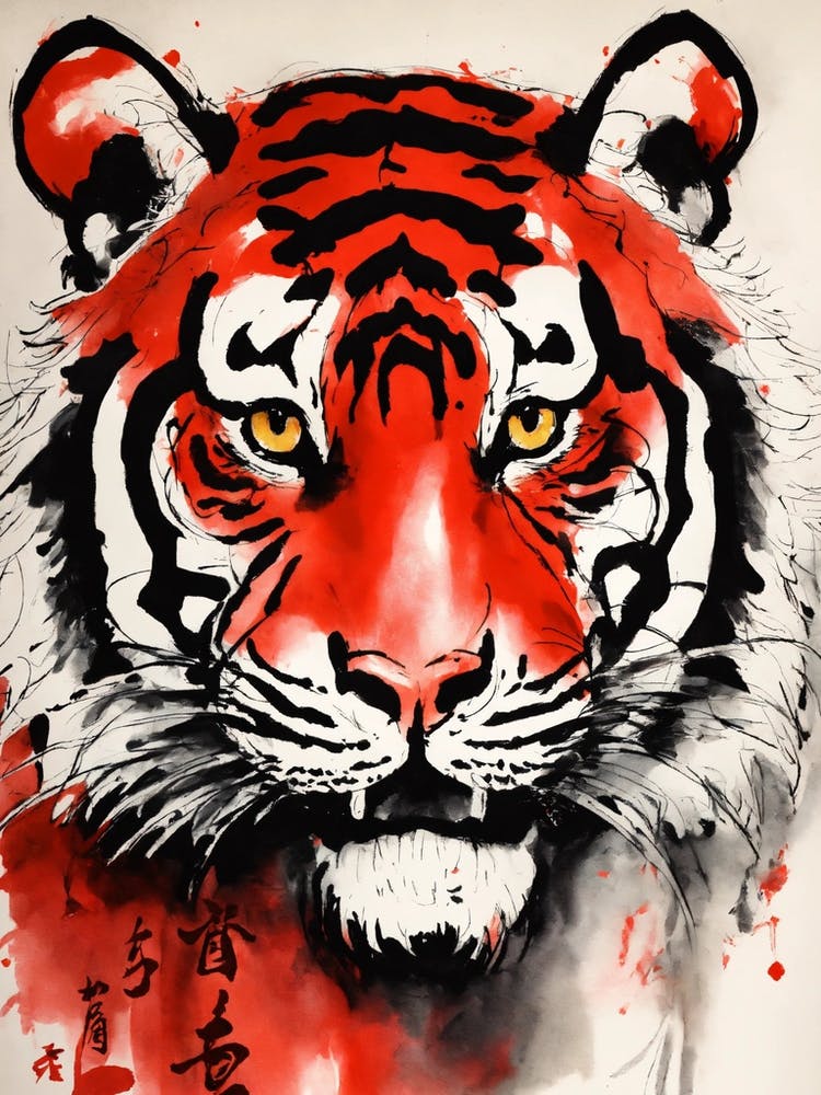 Tiger Painting