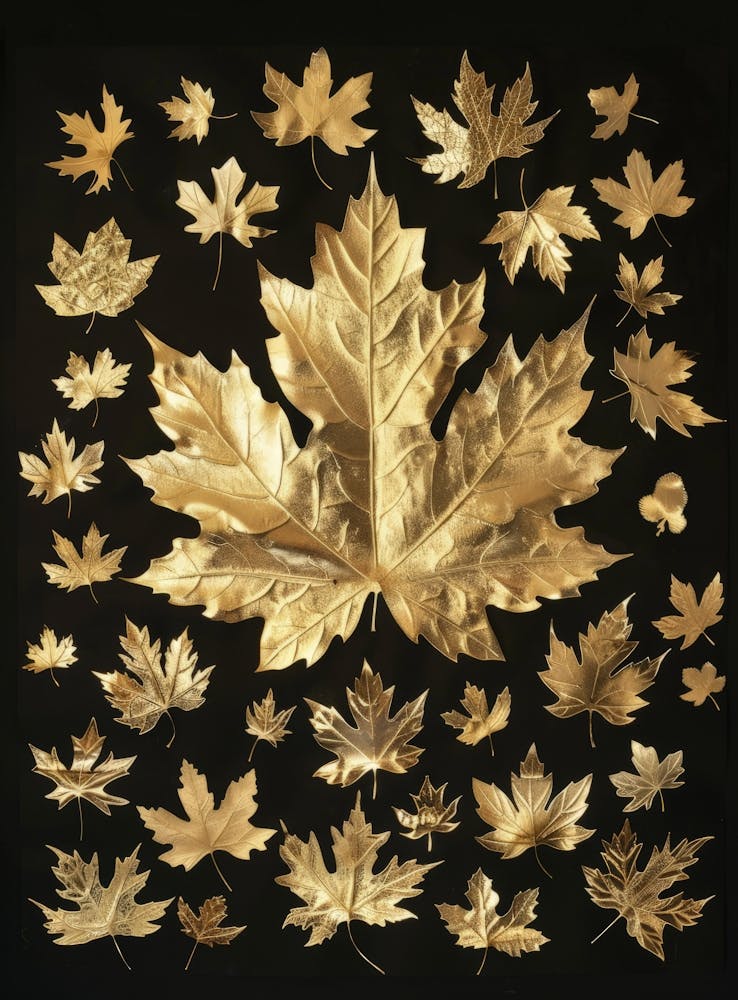 Gold Maple Leaves