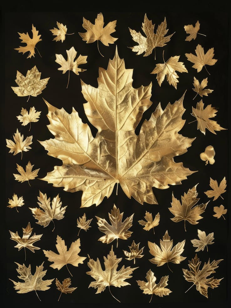 Gold Maple Leaves