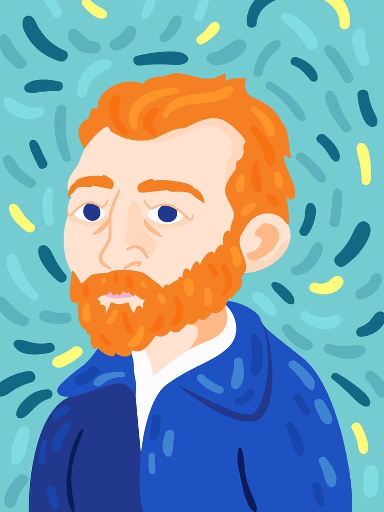 Portrait Of Van Gogh