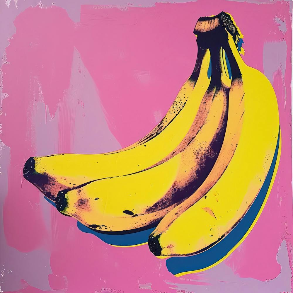 Bananes Pop Art 4