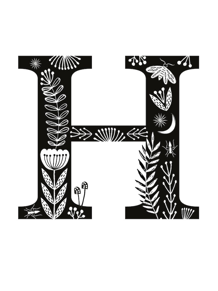 Letter H