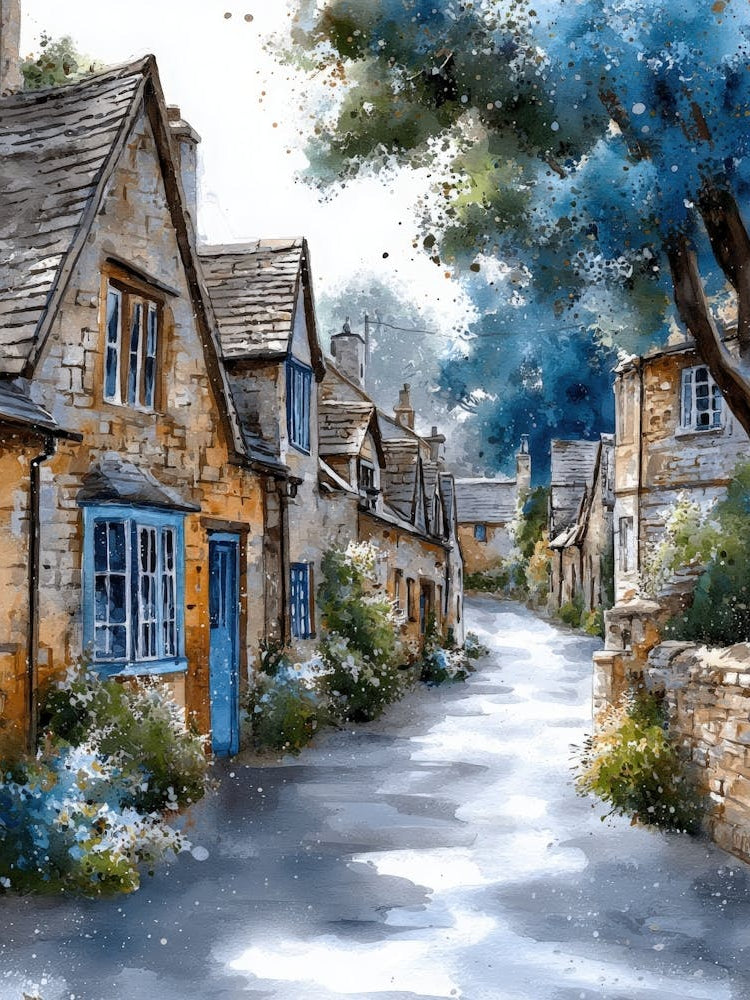 Aihrgdesign Isolated Watercolor Painting Of Countryside Lands 9840b594 Bfb9 4143 B0e9 6fb70fd5ca47 1