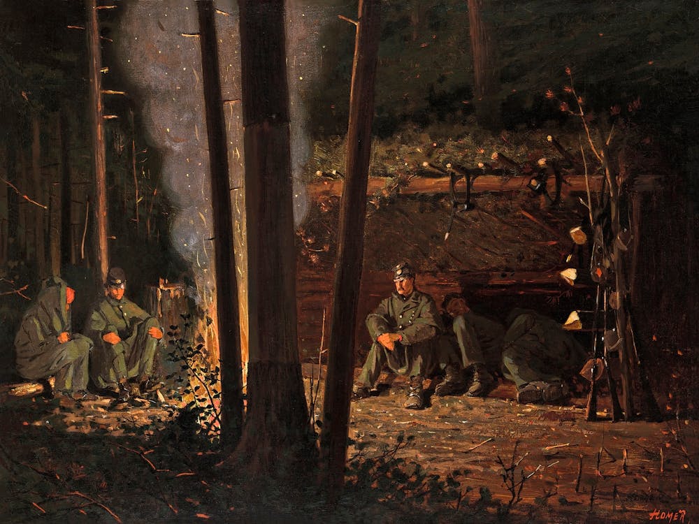 In Front of Yorktown (ca.1863–66), Winslow Homer