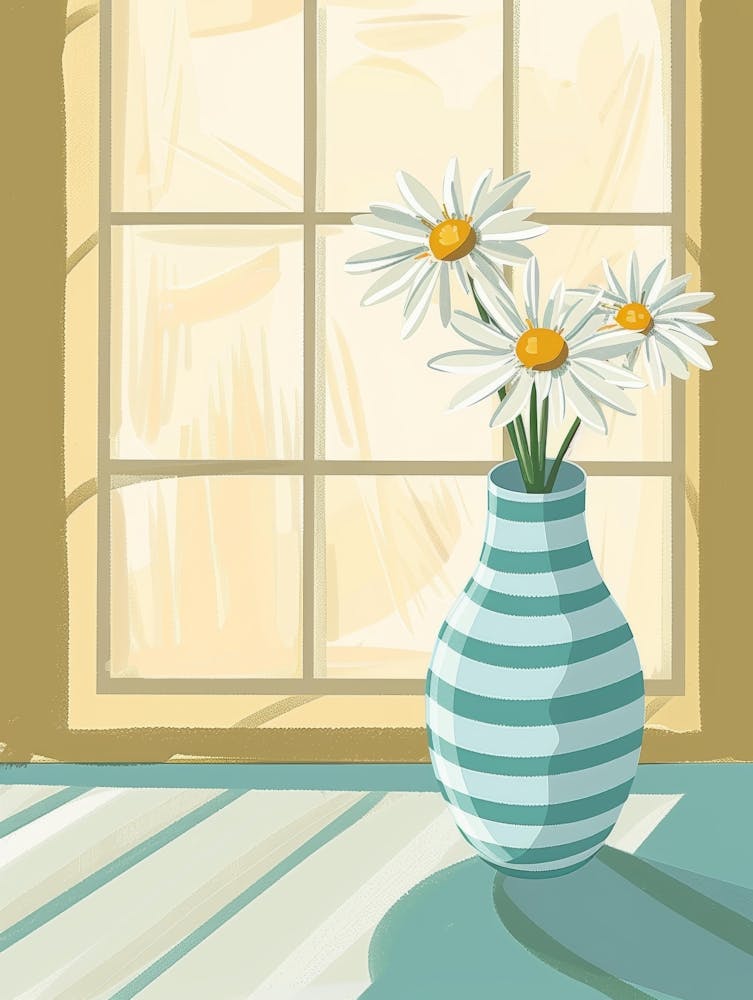 Daisies In A Vase 10