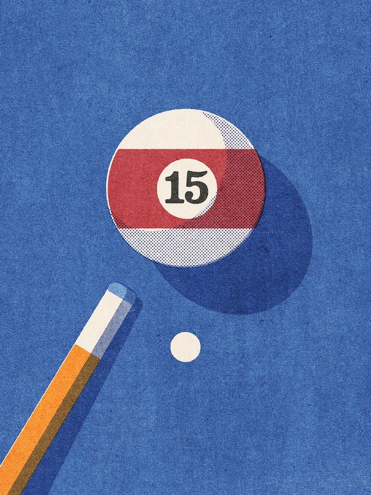 BALLS Billiards - ball 15