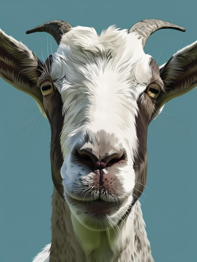 Goat Portrait