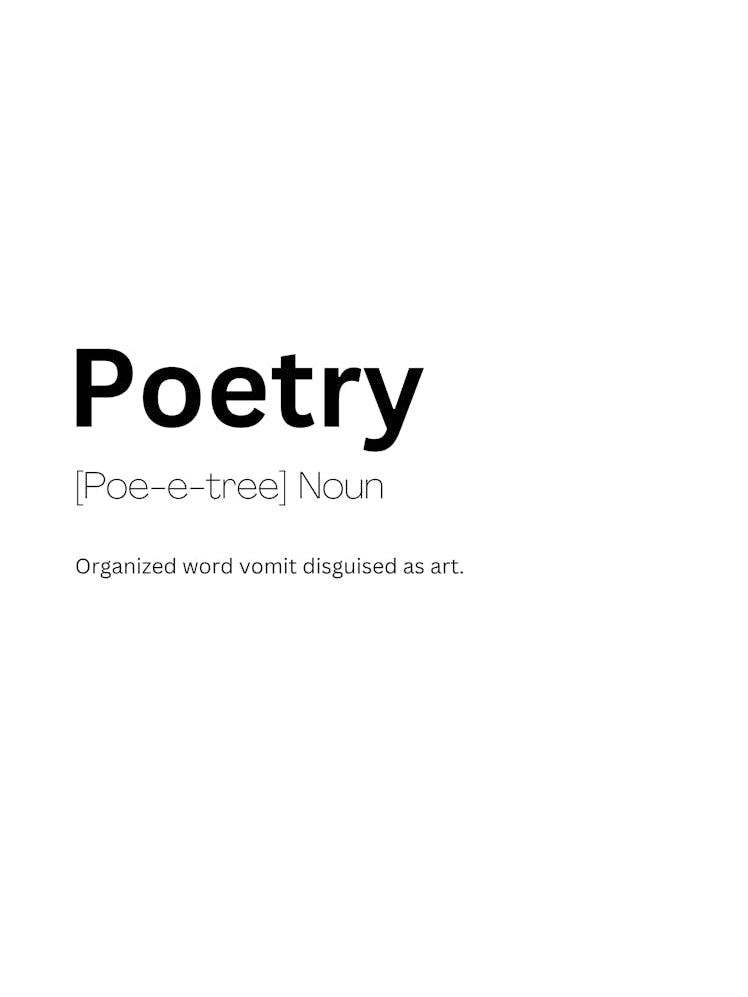Poetry Definition Meaning 1