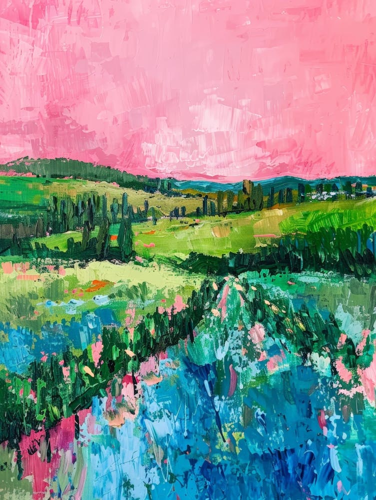 Pink Landscape