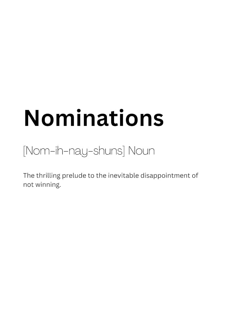 Nominations Definition Meaning