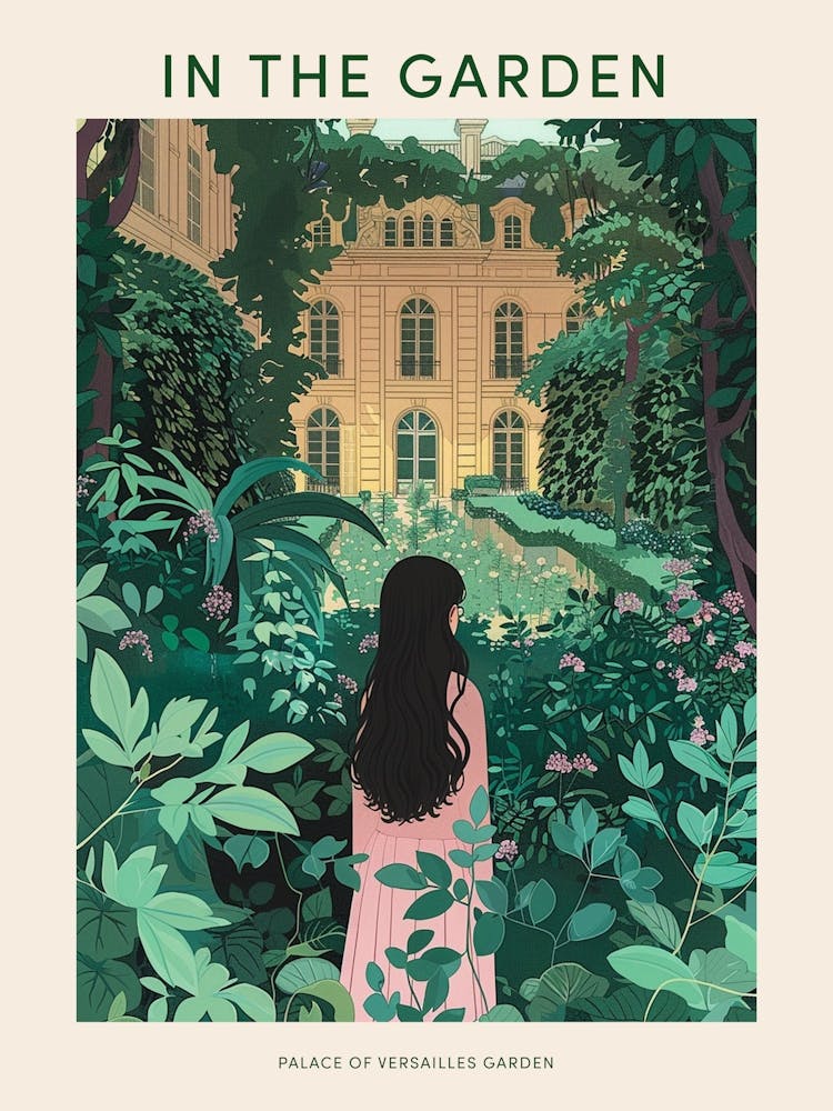 In The Garden Poster Park Of The Palace Of Versailles France 3