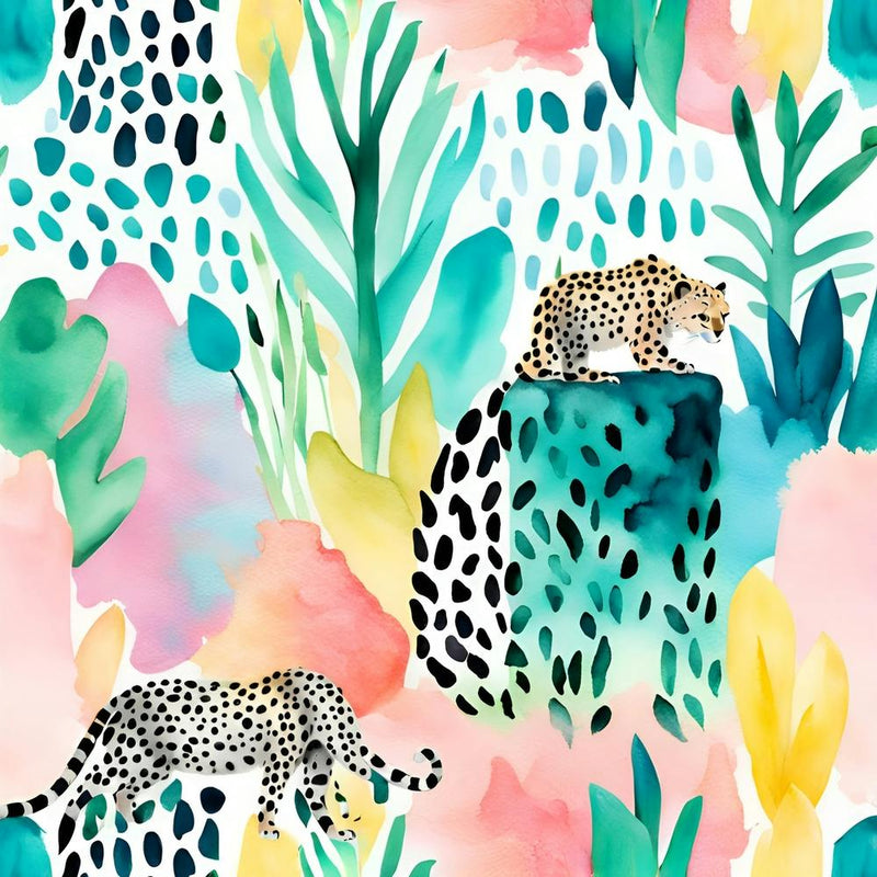Leopards In The Jungle 05