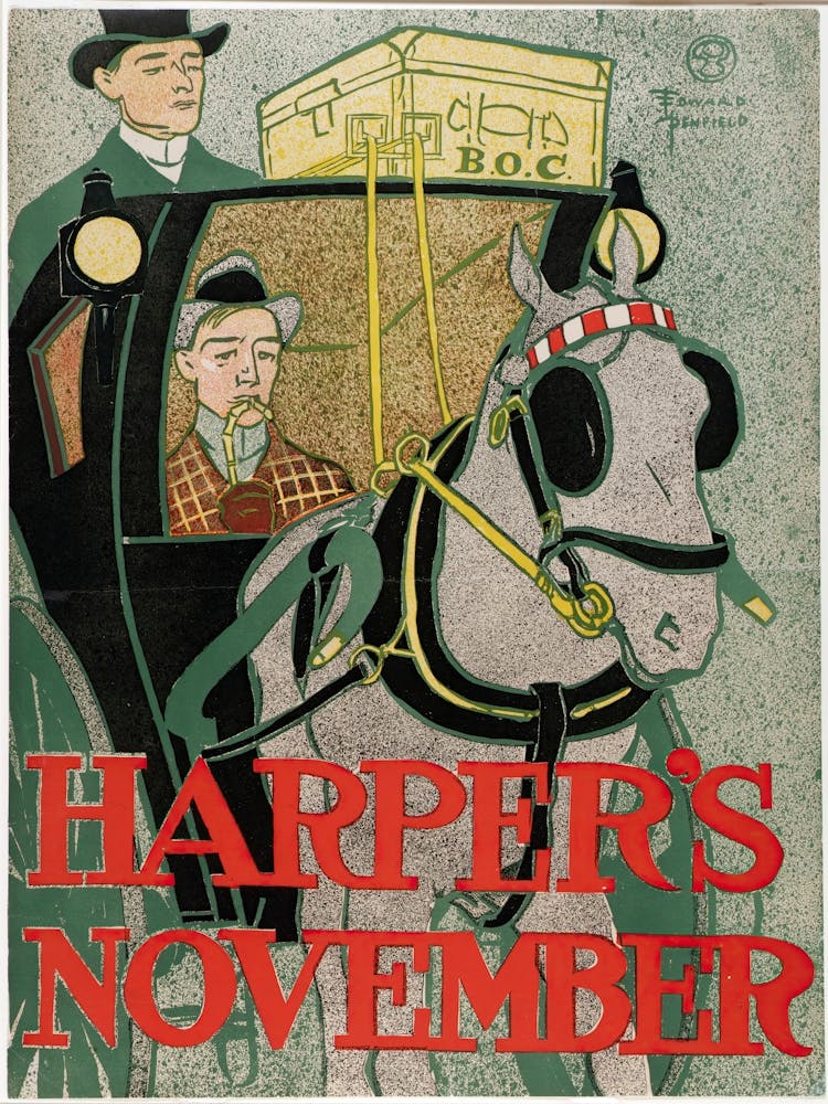 Harper's November, Edward Penfield 2