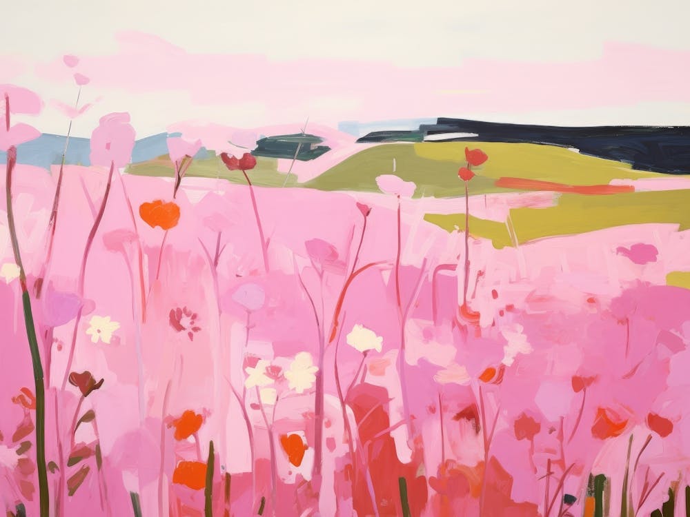 French Spring Countryside