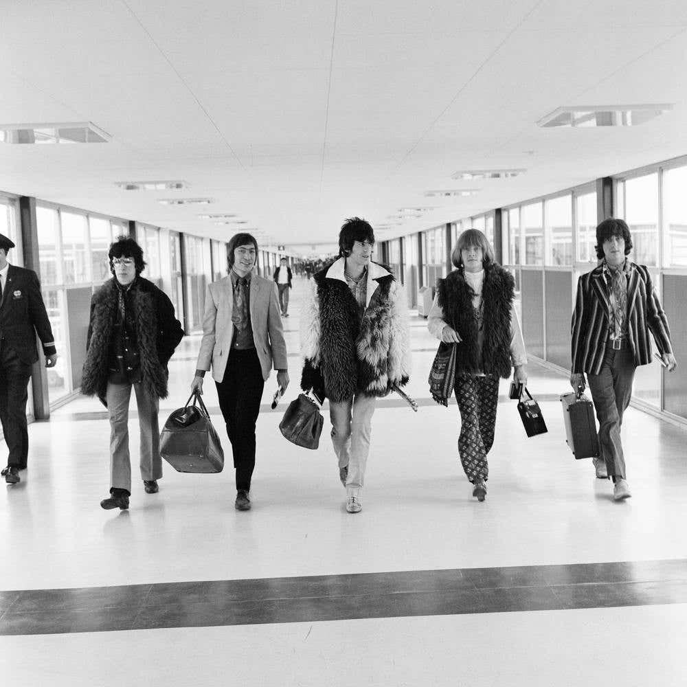 The Rolling Stones At Heathrow 1967