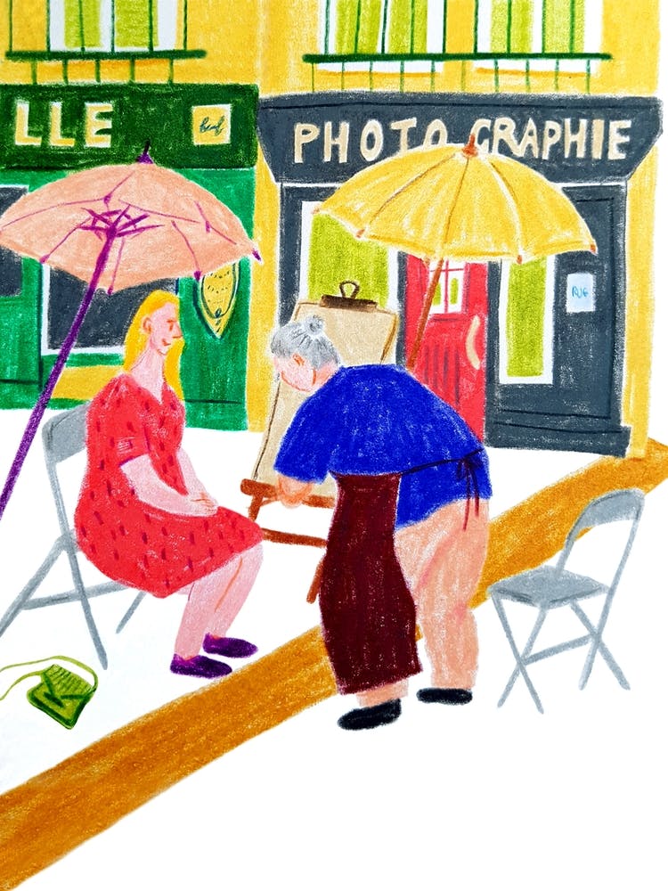 A Portrait On The Street