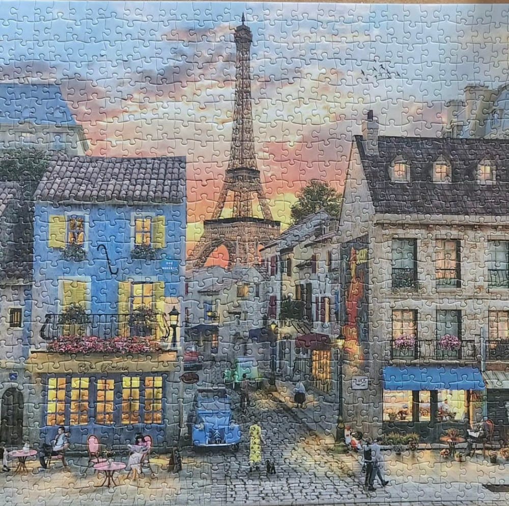 Paris At Dusk