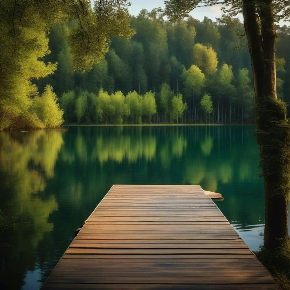 Dock At The Lake