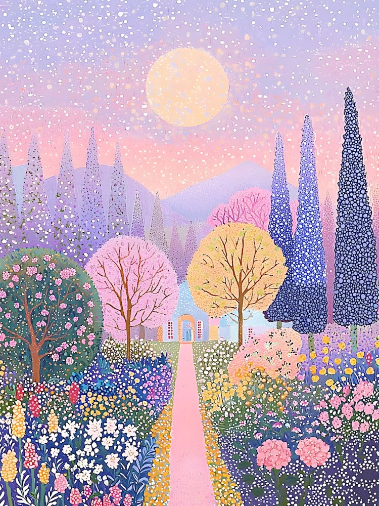 Garden At Night