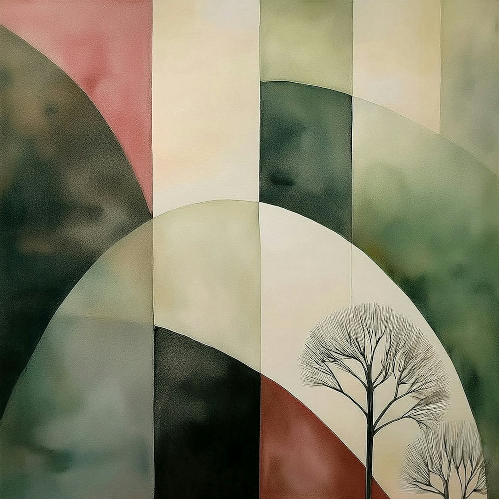 Arbre Et Une Colline