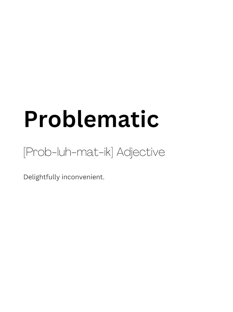Problematic Definition Meaning 1