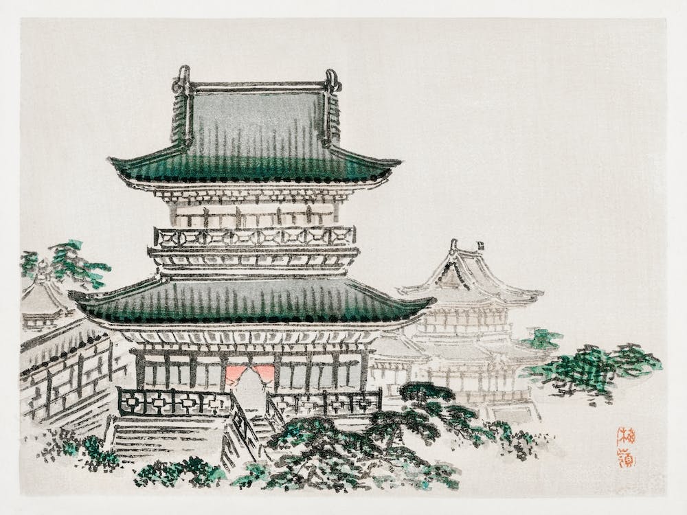Japanese Architecture, Kōno Bairei