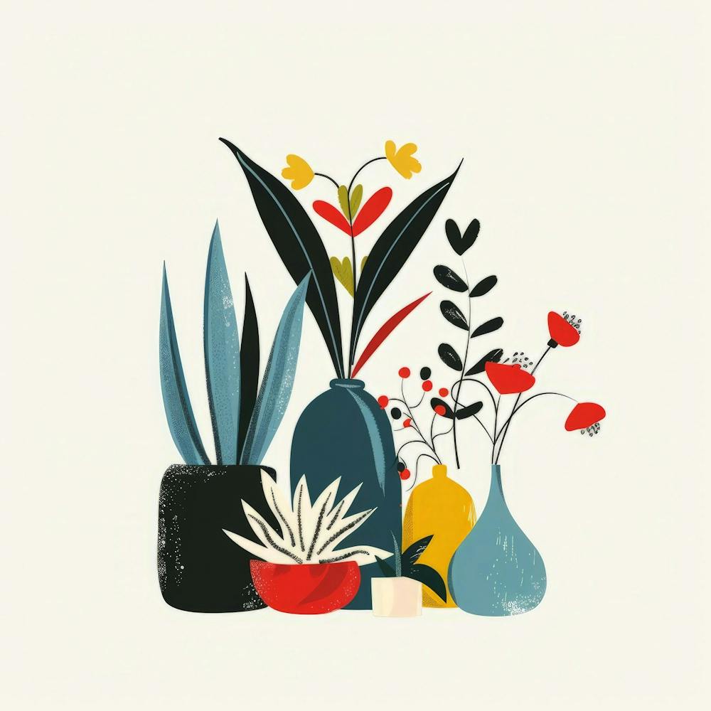 Vases Of Flowers 4