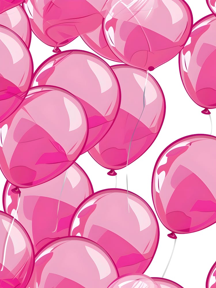 Pink Balloons