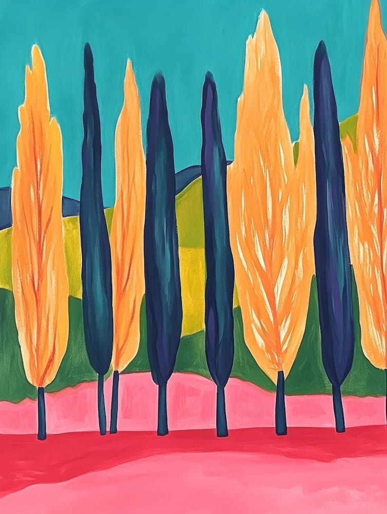 Cypress Trees 9