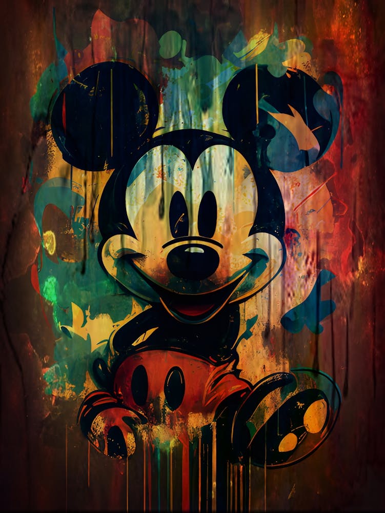 Mickey watercolor