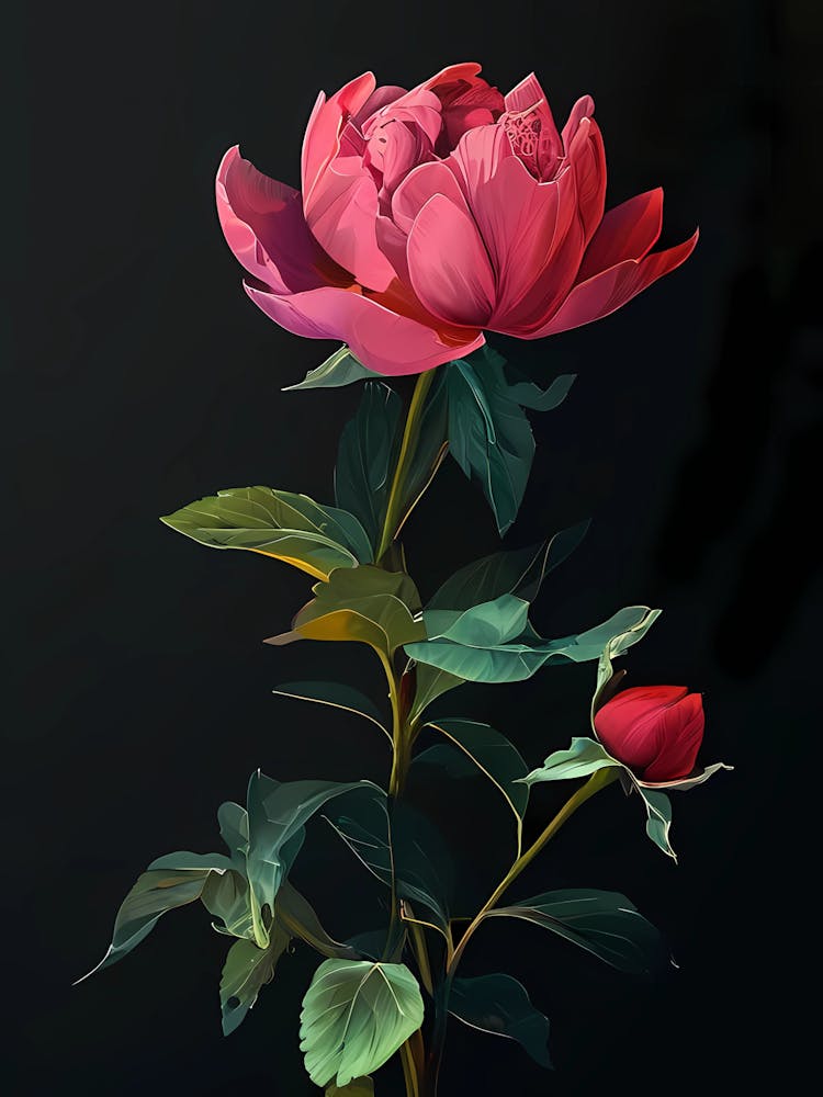Peony Art