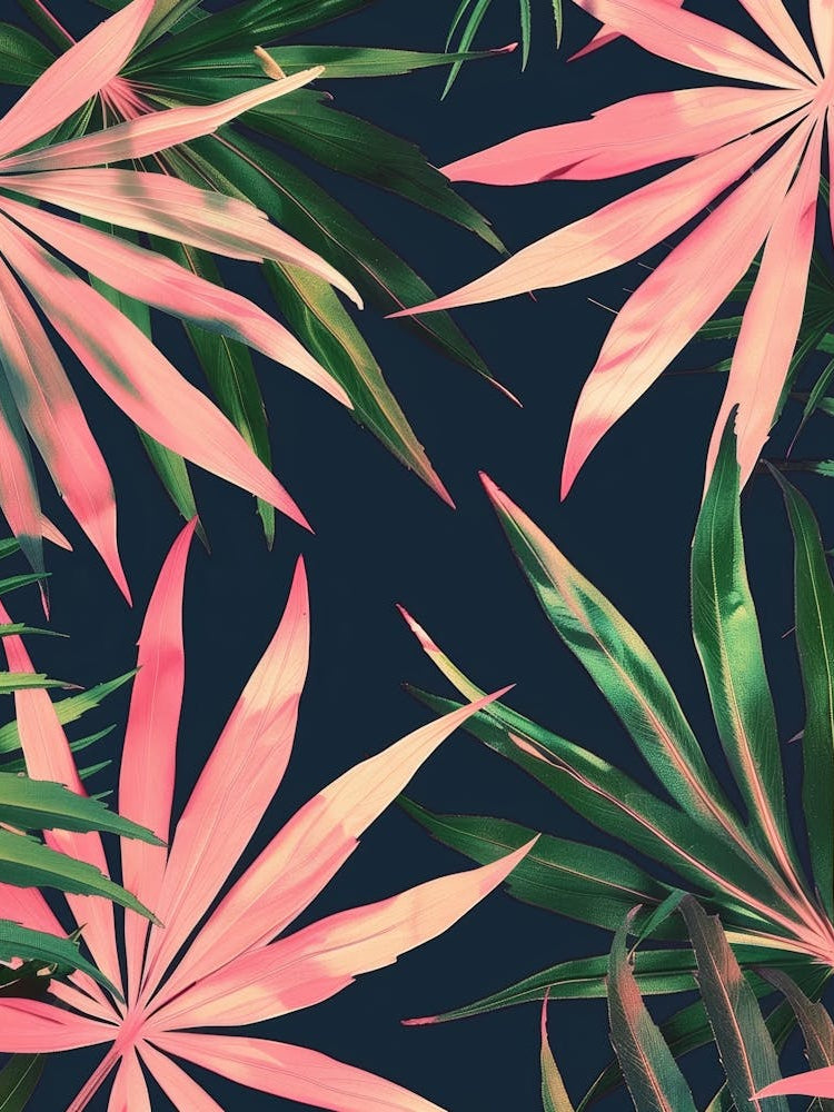 Tropical Leaves Wallpaper 5
