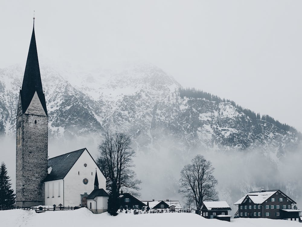 Church In The Snow