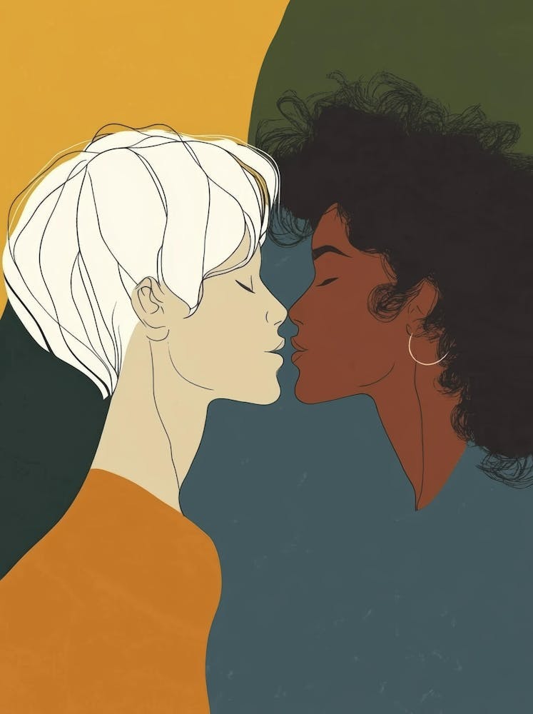 Two Women Kissing 44