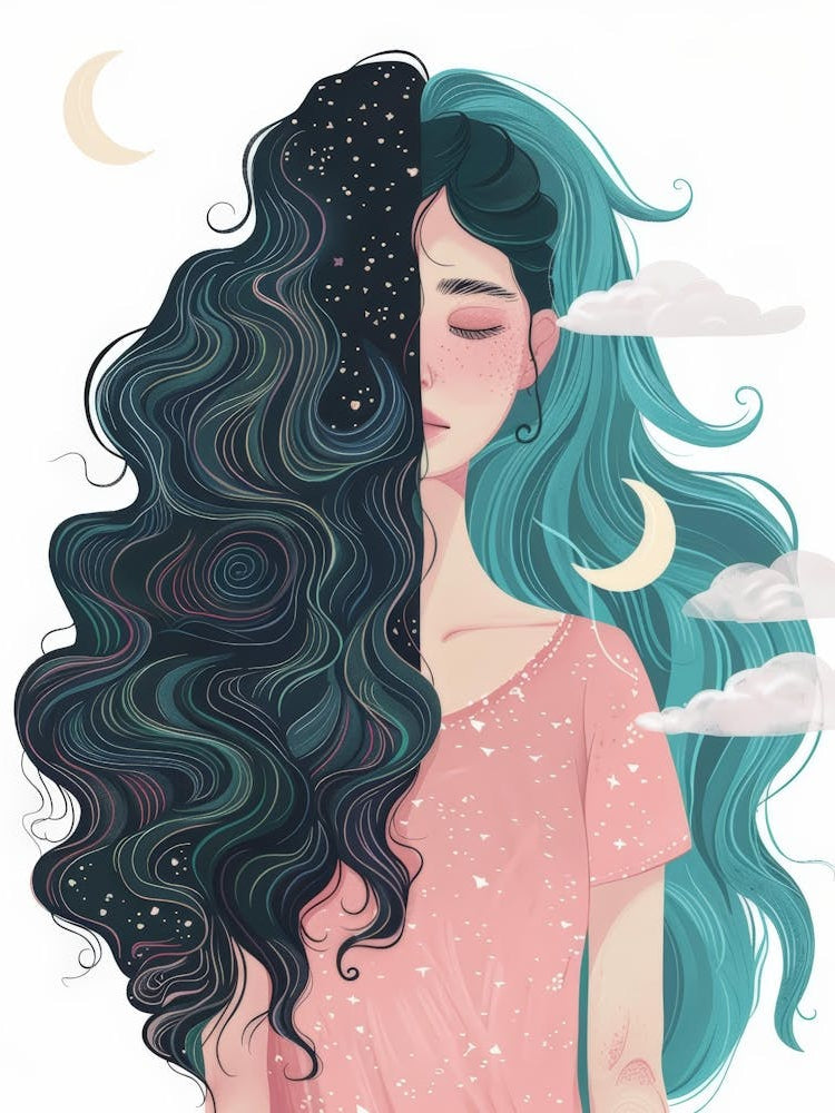 Girl With Long Hair 14