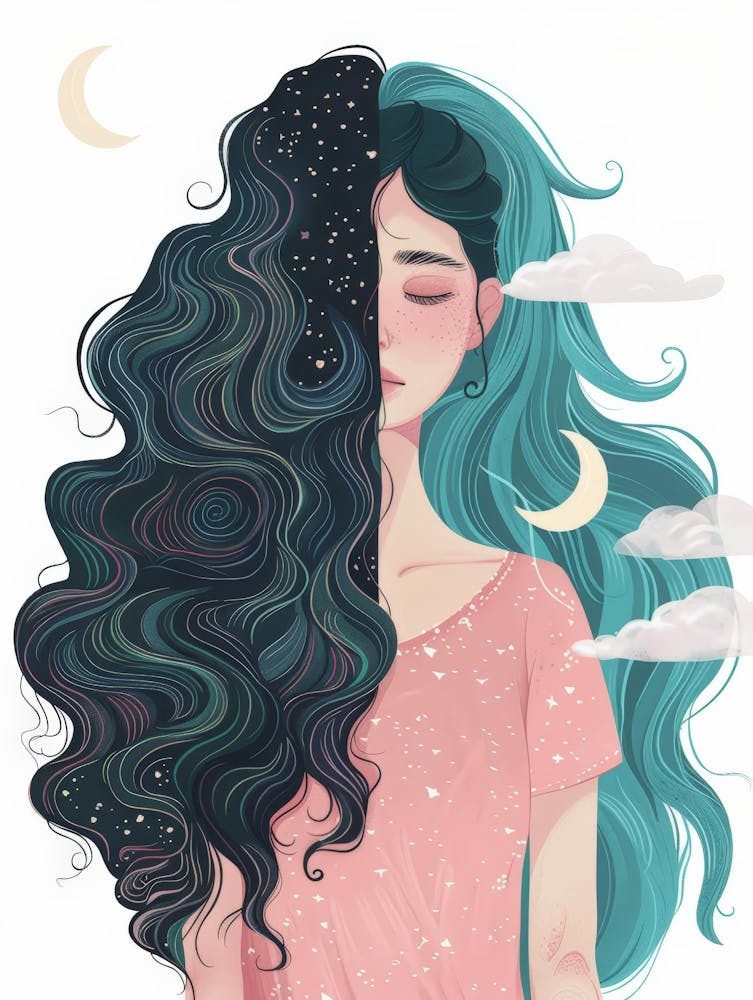 Girl With Long Hair 14