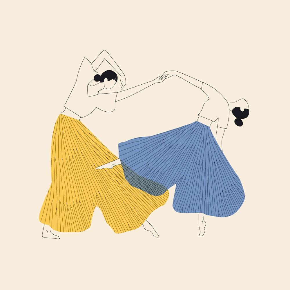 Gingko Dancers Square