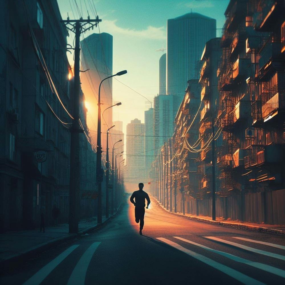 Runner In The City