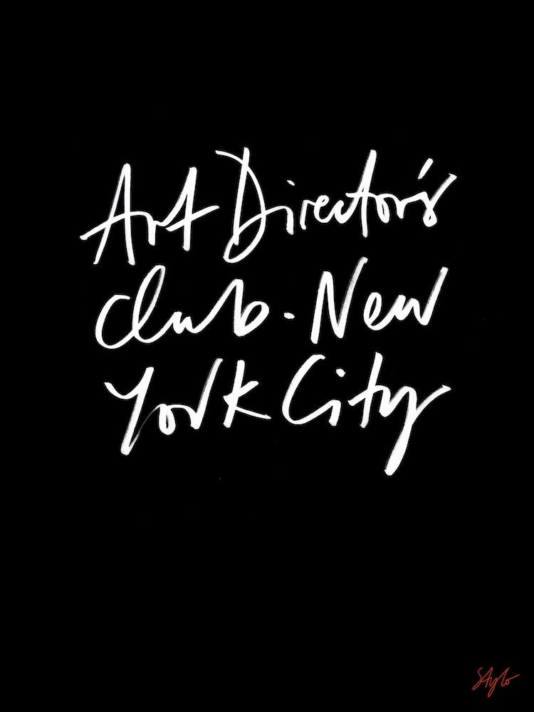 Art Directors Club Black