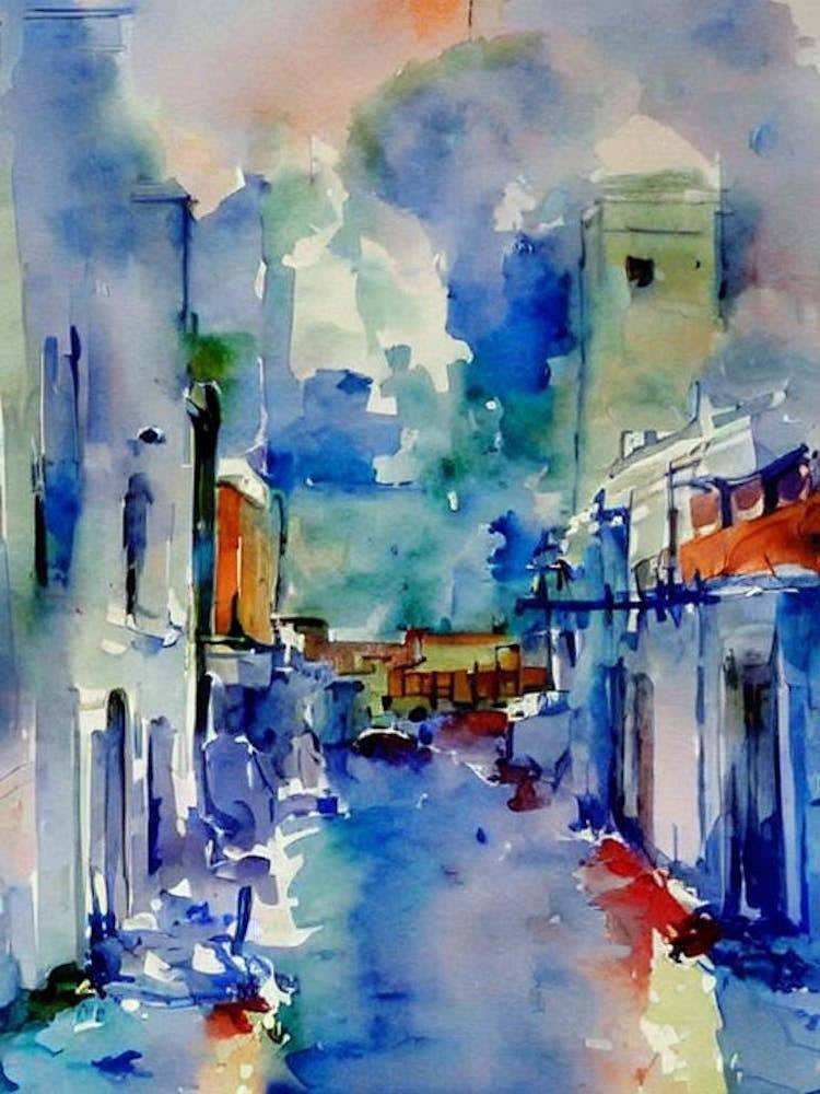 Port Of Muscat Oman Abstract Block harbour