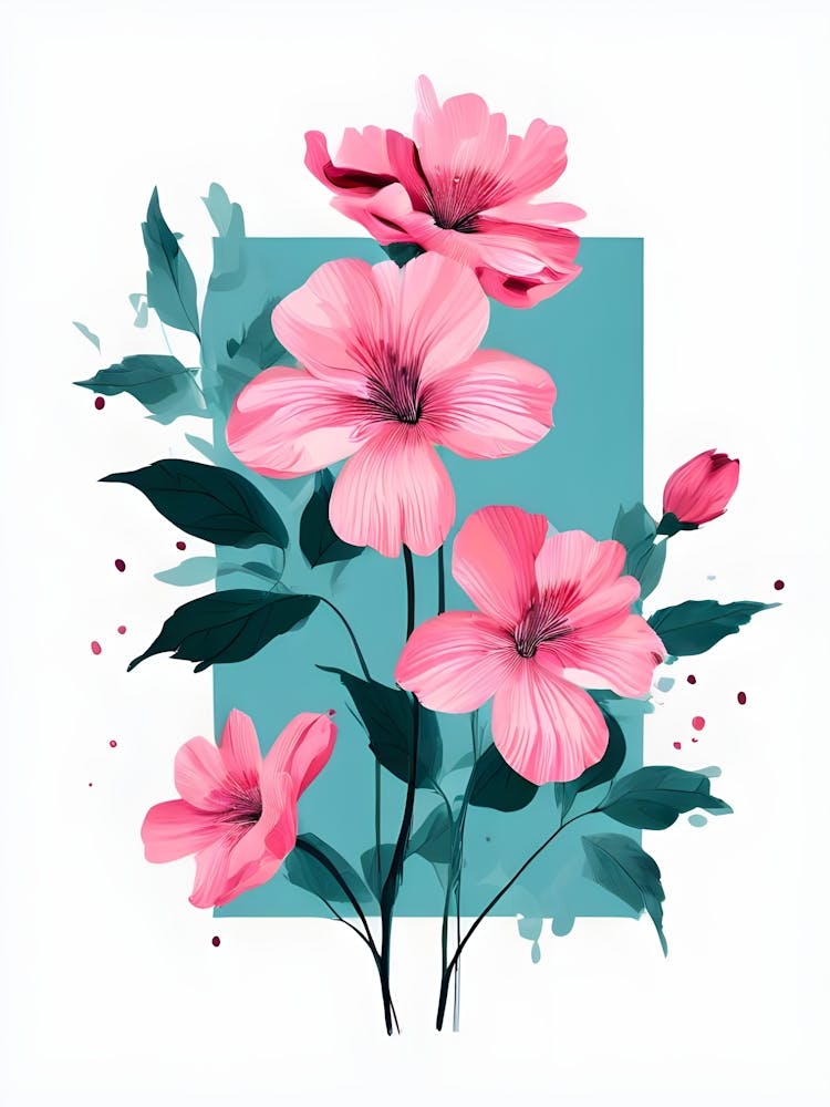 Pink Flowers 14