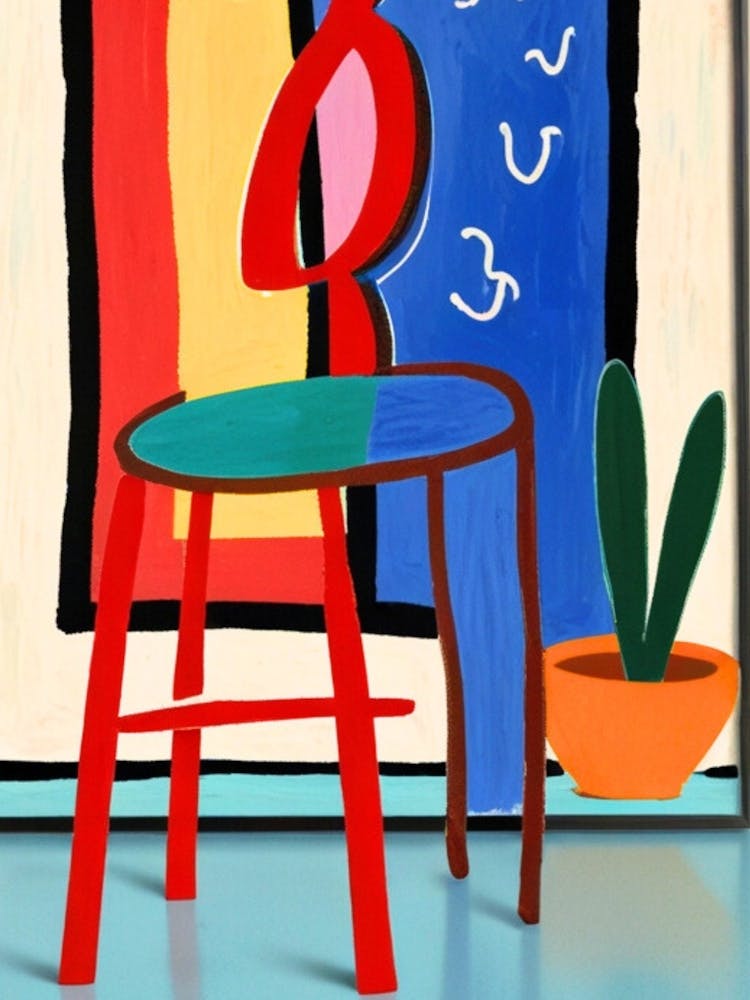 Abstract Chair
