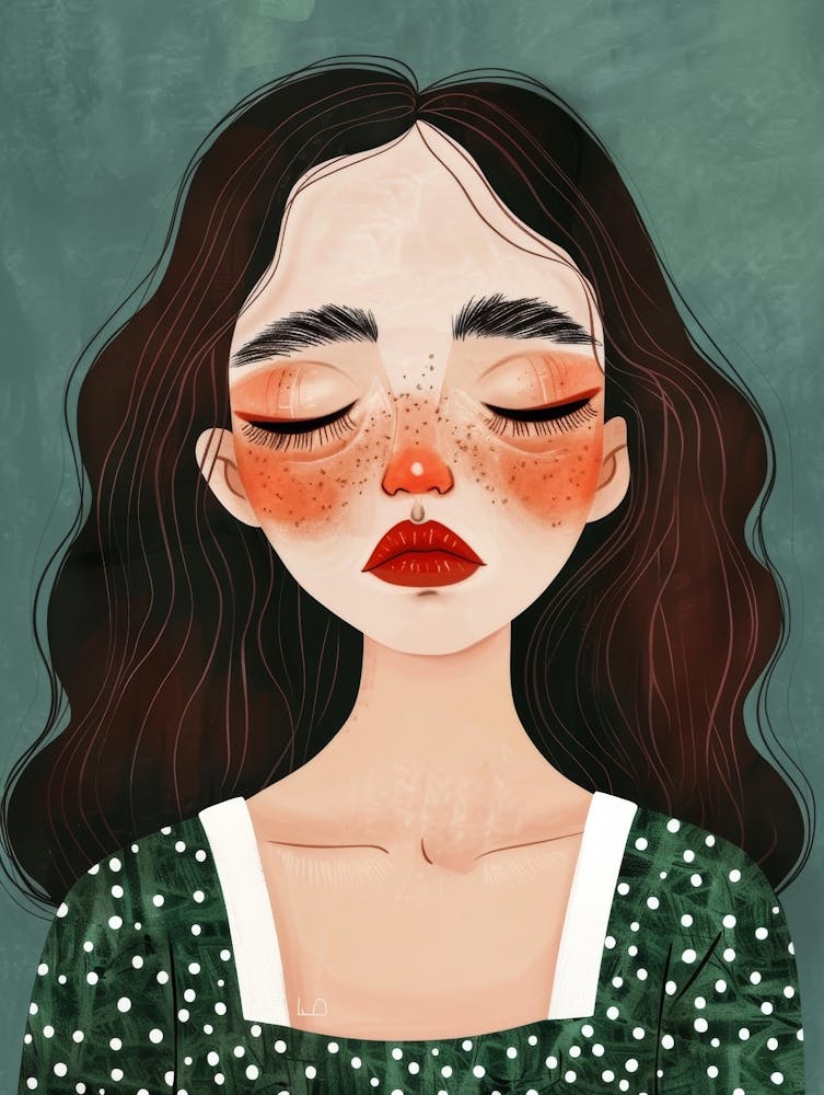 Girl With Freckles 7