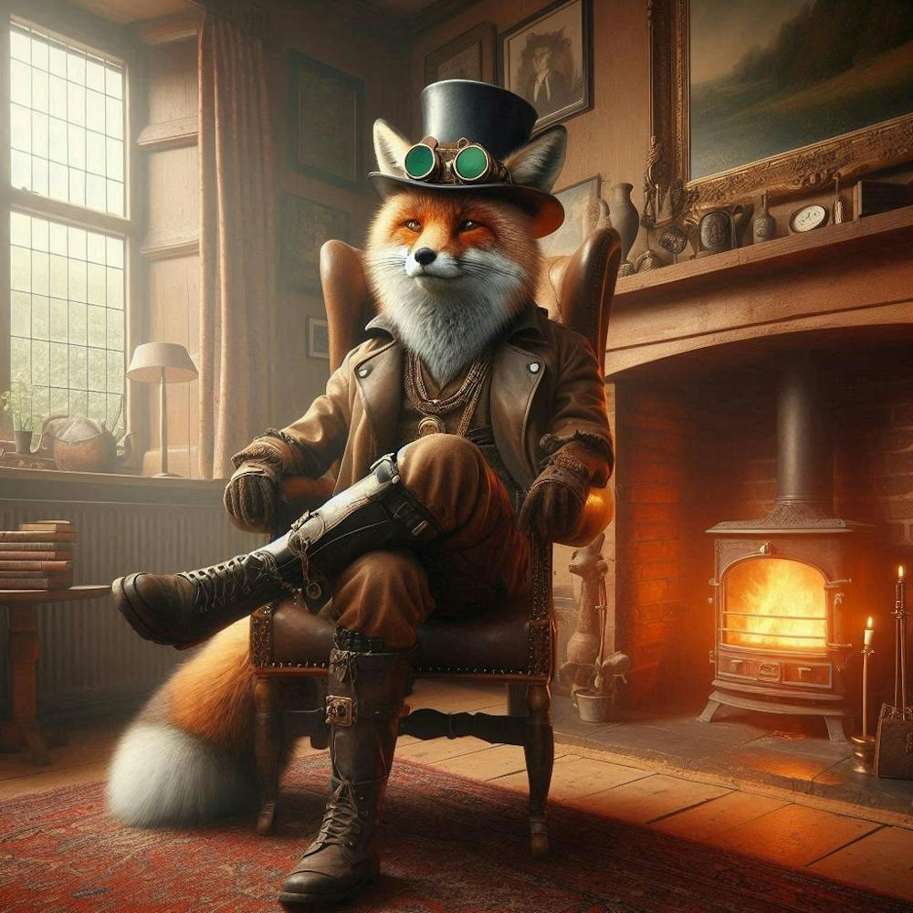 Steampunk Fox 1