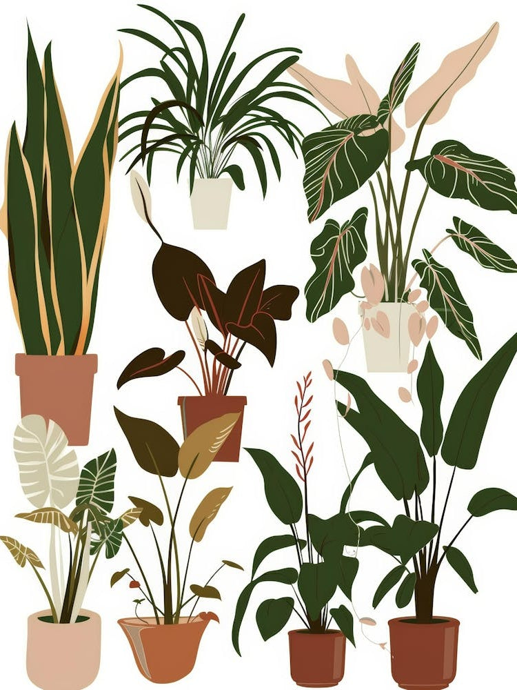 Houseplants In Pots 2