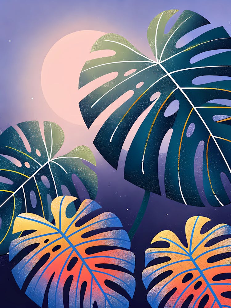 Monstera Leaves 8